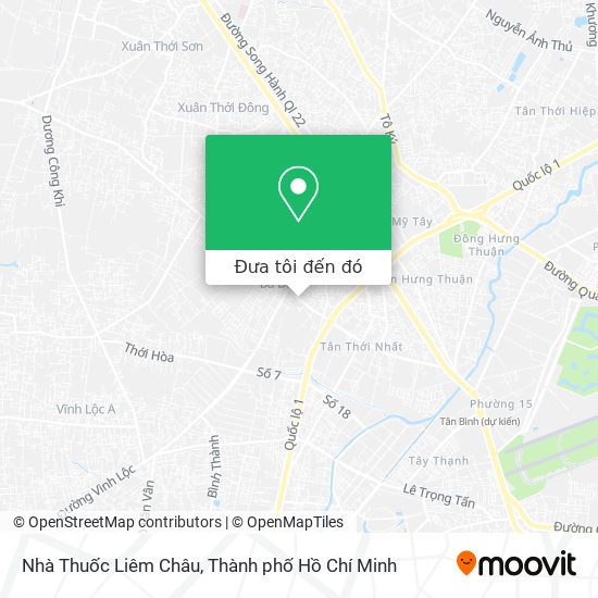 Bản đồ Nhà Thuốc Liêm Châu