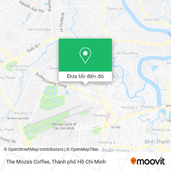 Bản đồ The Moza's Coffee