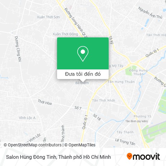 Bản đồ Salon Hùng Đông Tinh