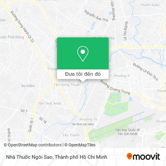 Bản đồ Nhà Thuốc Ngôi Sao