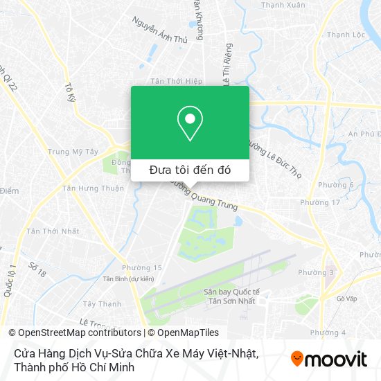 Bản đồ Cửa Hàng Dịch Vụ-Sửa Chữa Xe Máy Việt-Nhật