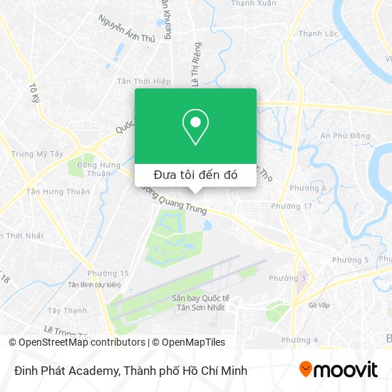 Bản đồ Đinh Phát Academy