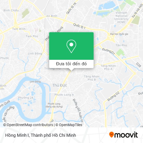 Bản đồ Hồng Minh I