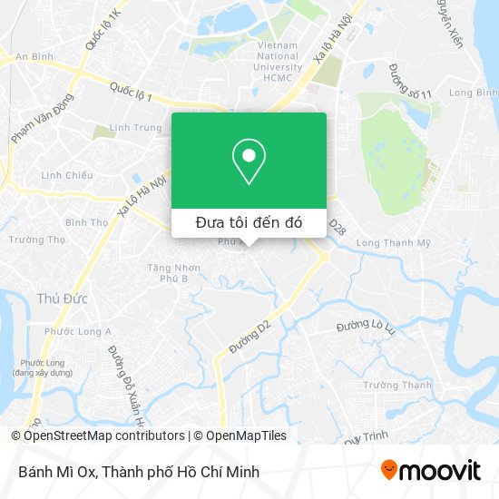 Bản đồ Bánh Mì Ox
