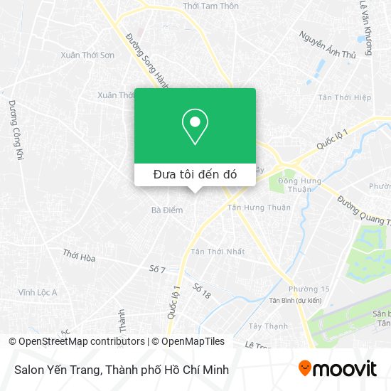 Bản đồ Salon Yến Trang