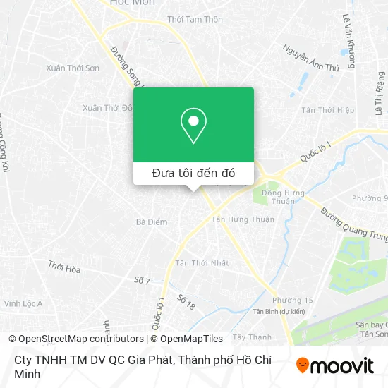 Bản đồ Cty TNHH TM DV QC Gia Phát