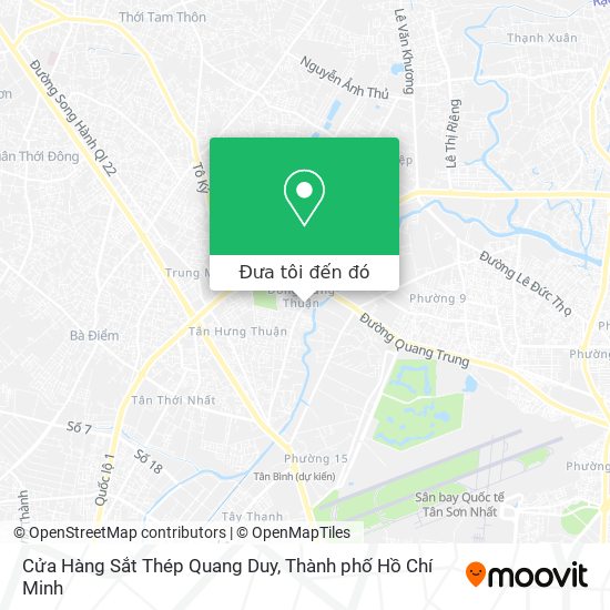 Bản đồ Cửa Hàng Sắt Thép Quang Duy