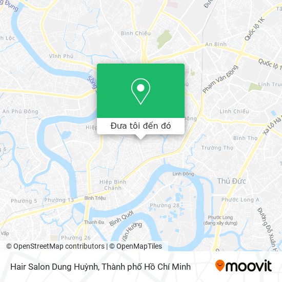 Bản đồ Hair Salon Dung Huỳnh