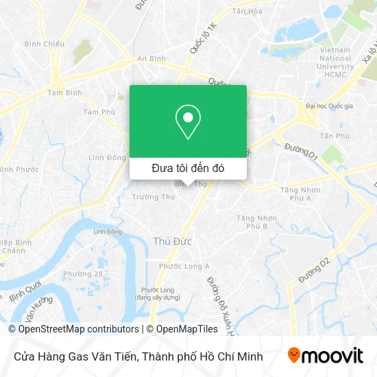 Bản đồ Cửa Hàng Gas Văn Tiến