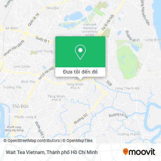 Bản đồ Wait Tea Vietnam