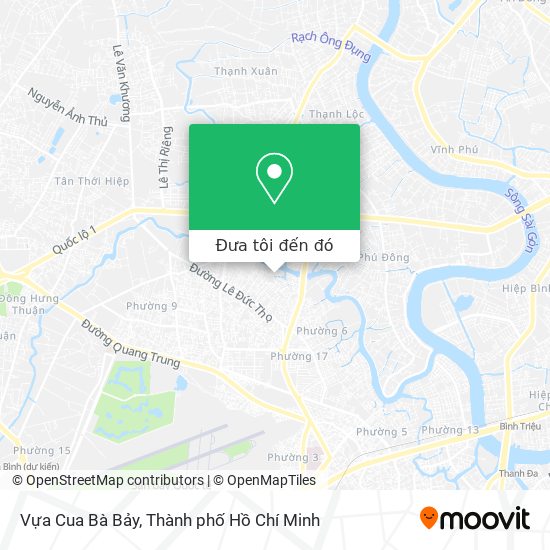 Bản đồ Vựa Cua Bà Bảy