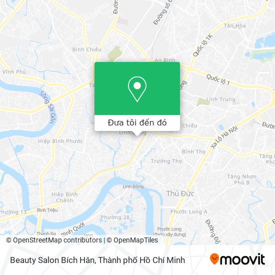 Bản đồ Beauty Salon Bích Hân