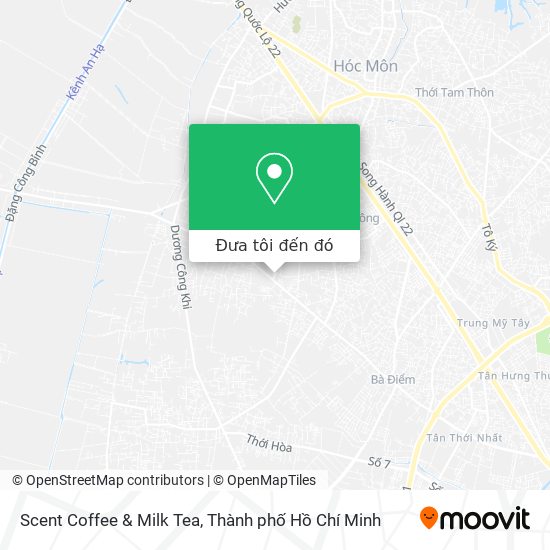 Bản đồ Scent Coffee & Milk Tea