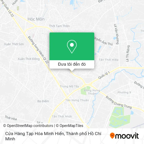 Bản đồ Cửa Hàng Tạp Hóa Minh Hiến