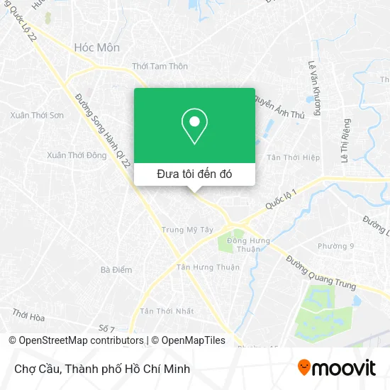 Bản đồ Chợ Cầu
