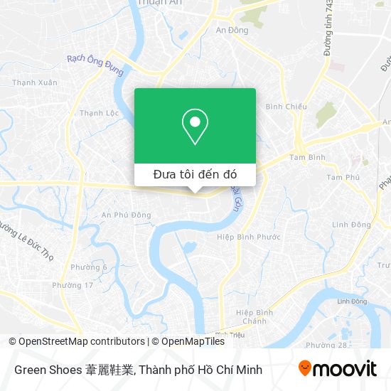 Bản đồ Green Shoes 葦麗鞋業