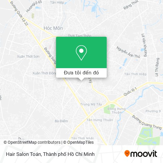 Bản đồ Hair Salon Toán