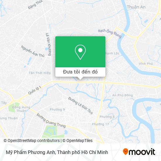 Bản đồ Mỹ Phẩm Phương Anh