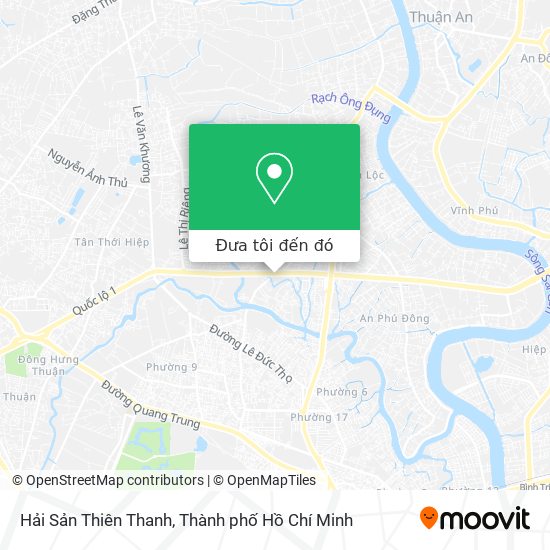 Bản đồ Hải Sản Thiên Thanh