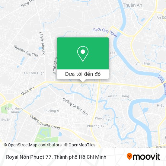 Bản đồ Royal Nón Phượt 77