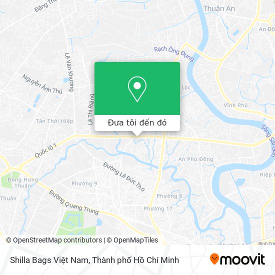 Bản đồ Shilla Bags Việt Nam