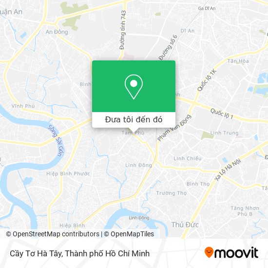 Bản đồ Cầy Tơ Hà Tây