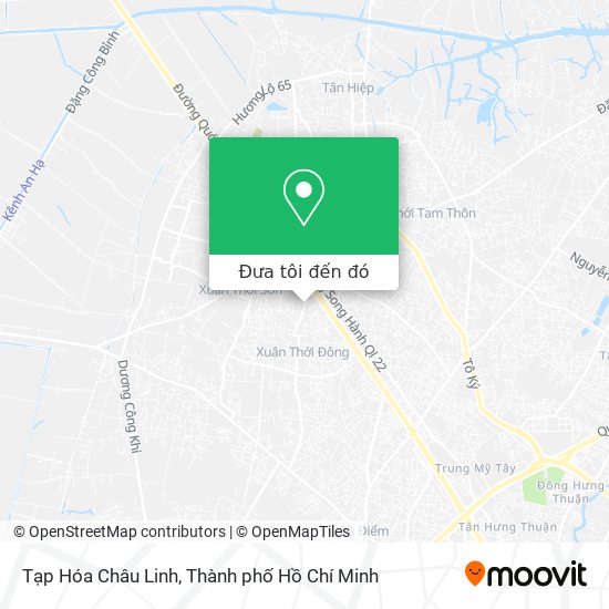 Bản đồ Tạp Hóa Châu Linh