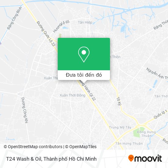 Bản đồ T24 Wash & Oil