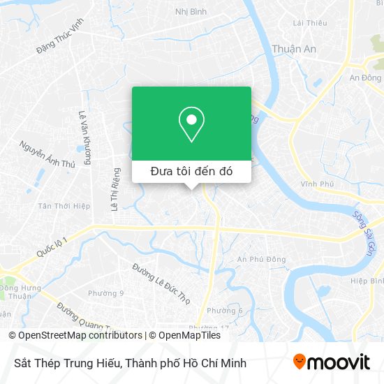 Bản đồ Sắt Thép Trung Hiếu