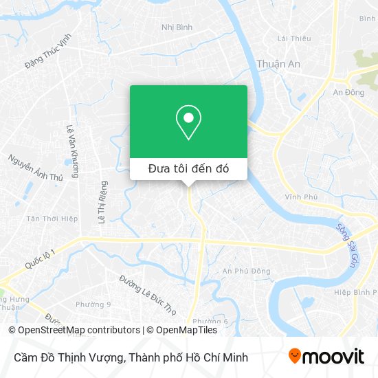 Bản đồ Cầm Đồ Thịnh Vượng