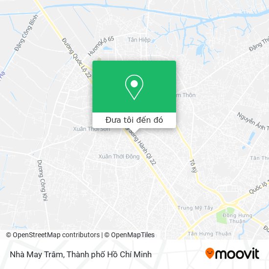 Bản đồ Nhà May Trâm