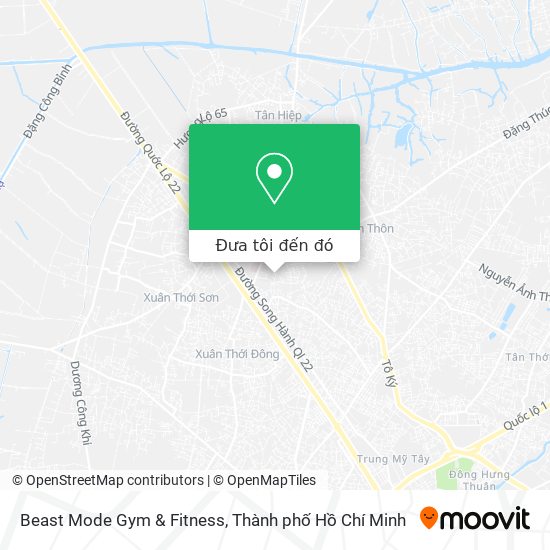 Bản đồ Beast Mode Gym & Fitness