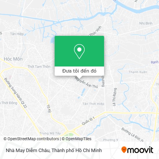 Bản đồ Nhà May Diễm Châu