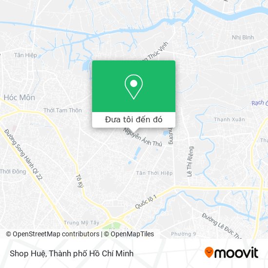Bản đồ Shop Huệ