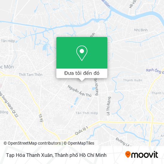 Bản đồ Tạp Hóa Thanh Xuân