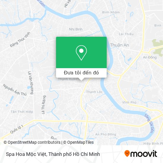Bản đồ Spa Hoa Mộc Việt