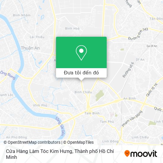 Bản đồ Cửa Hàng Làm Tóc Kim Hưng