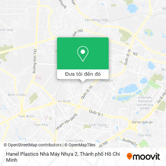 Bản đồ Hanel Plastics Nhà Máy Nhựa 2