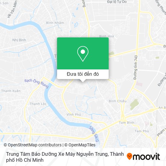 Bản đồ Trung Tâm Bảo Dưỡng Xe Máy Nguyễn Trung