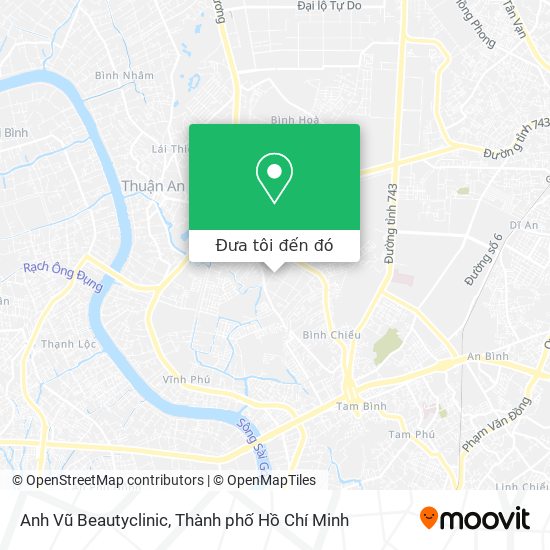 Bản đồ Anh Vũ Beautyclinic