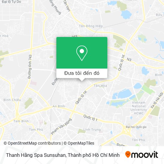 Bản đồ Thanh Hằng Spa Sunsuhan