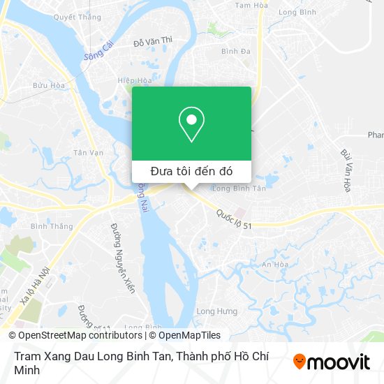 Bản đồ Tram Xang Dau Long Binh Tan