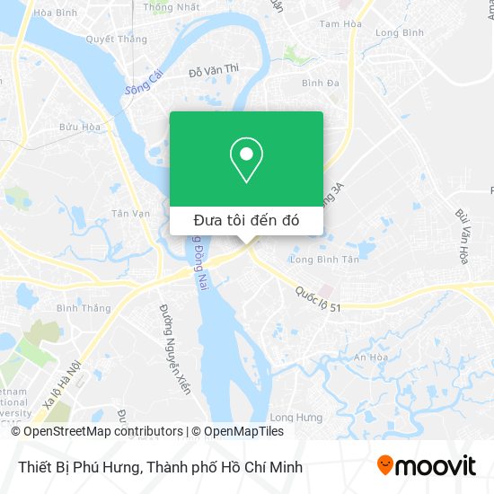 Bản đồ Thiết Bị Phú Hưng