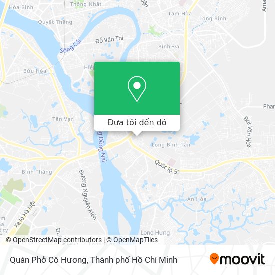 Bản đồ Quán Phở Cô Hương