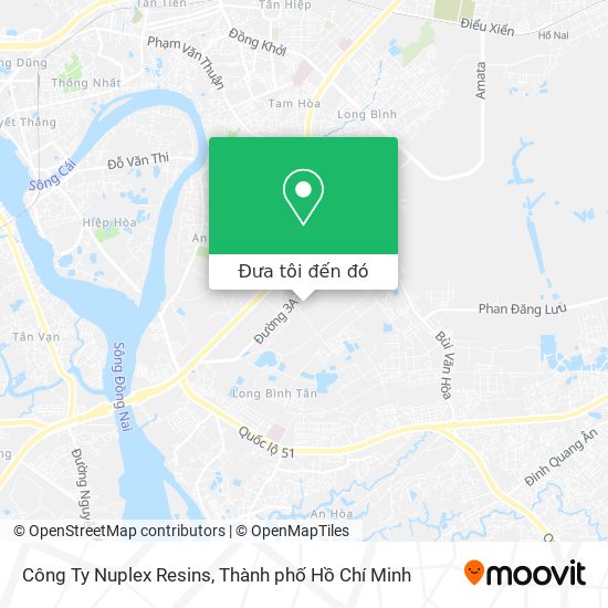 Bản đồ Công Ty Nuplex Resins