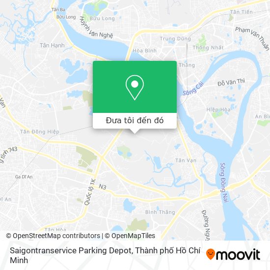 Bản đồ Saigontranservice Parking Depot