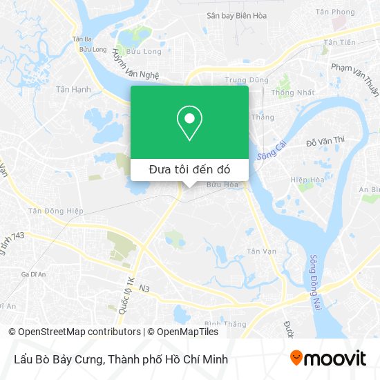 Bản đồ Lẩu Bò Bảy Cưng