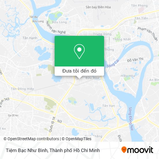 Bản đồ Tiệm Bạc Như Bình