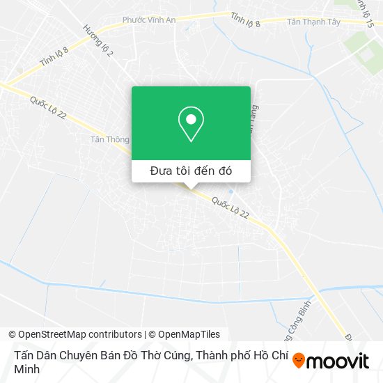 Bản đồ Tấn Dân Chuyên Bán Đồ Thờ Cúng