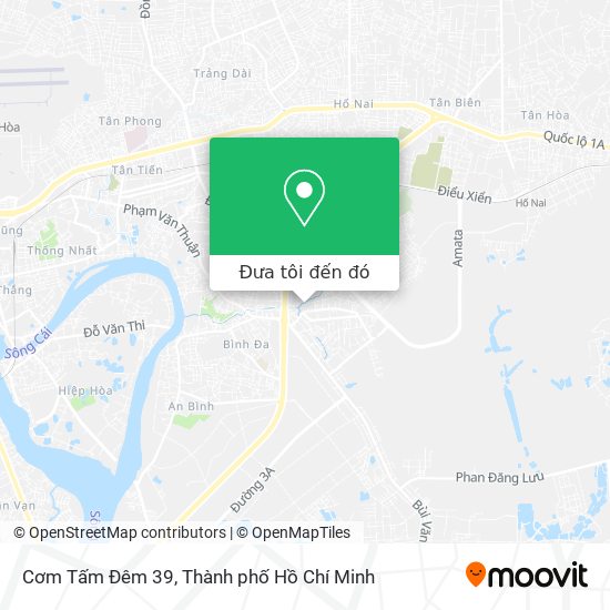 Bản đồ Cơm Tấm Đêm 39